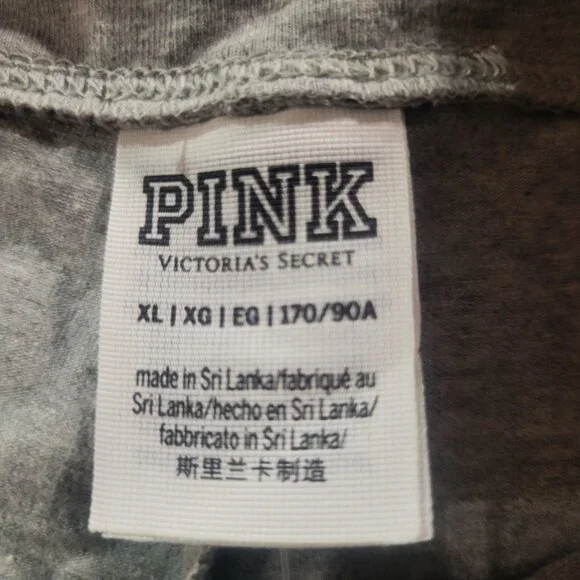 NWT! Victoria Secret PINK High Waist Full Length Legging Rainbow Rhinestone - XL - Picture 7 of 11